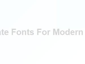 Best Clean Corporate Fonts for Modern Business Branding