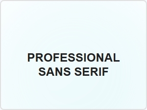 Professional Sans Serif Typefaces for Corporate Identity