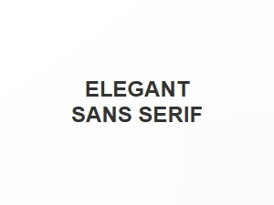 Elegant Sans Serif Fonts for Corporate Use